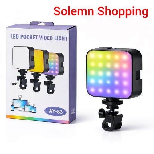 AY-83 RGB Led Pocket Video Light