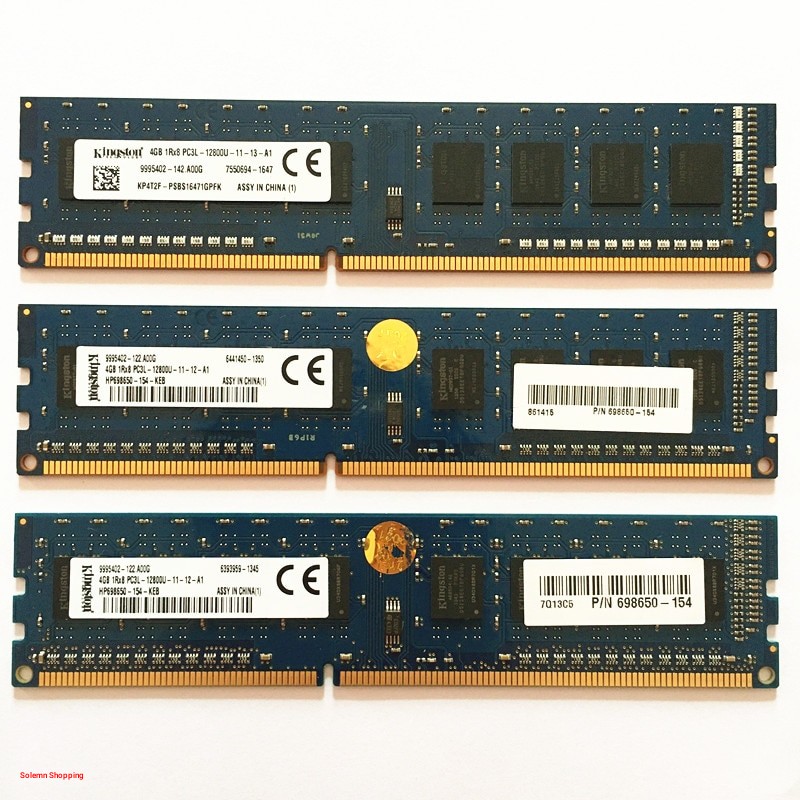 PC3L Desktop Memory Ram –  4GB