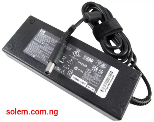 Original - Hp Laptops Charger - Big Mouth - 18.5 Volt 6.5 Amp - 120 Watts
